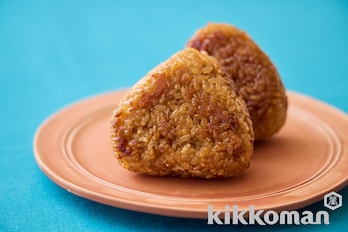 茶飯のフライパン焼きおにぎり