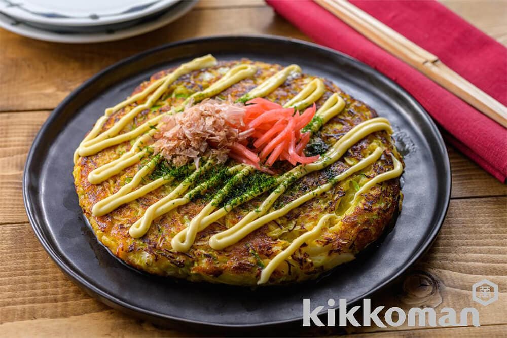 ふわふわお好み焼き風