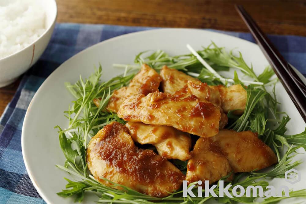 鶏むね肉のしょうが焼き