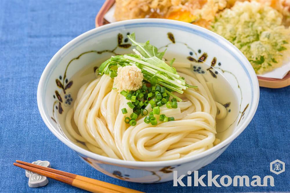 冷かけ白だしうどん