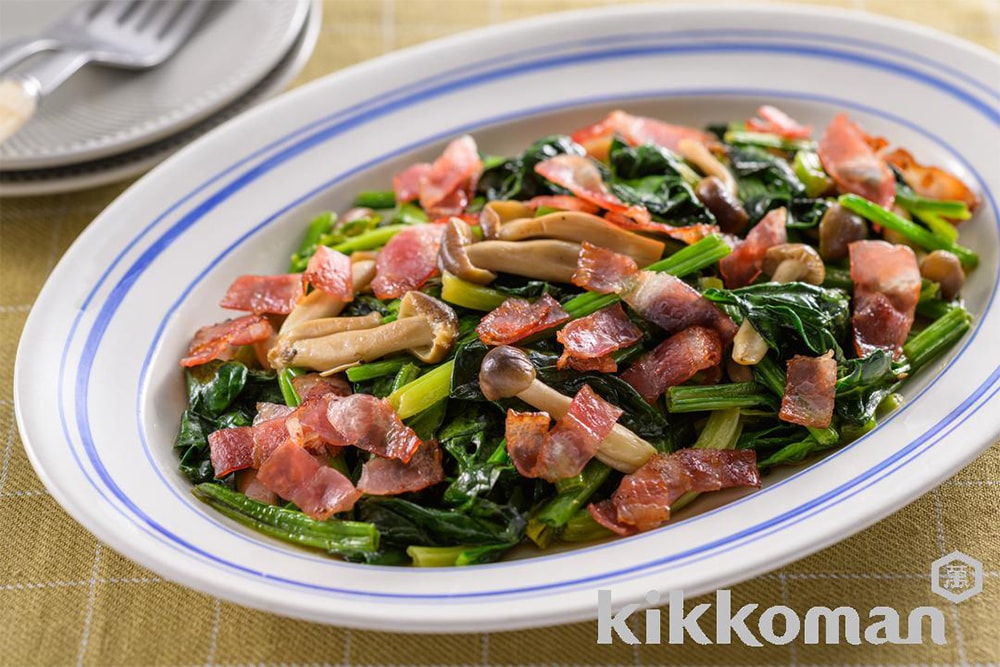 ほうれん草のバター炒め