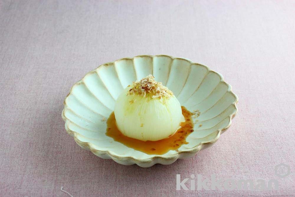 丸ごと新たまねぎのレンチン蒸し