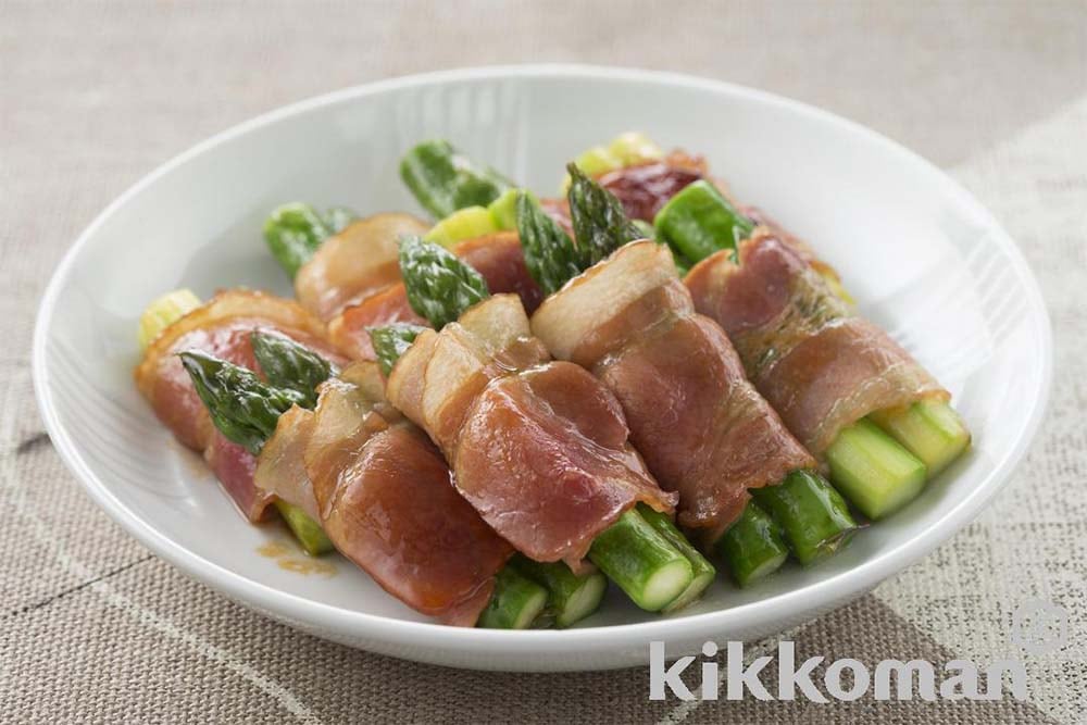アスパラガスのベーコン巻き