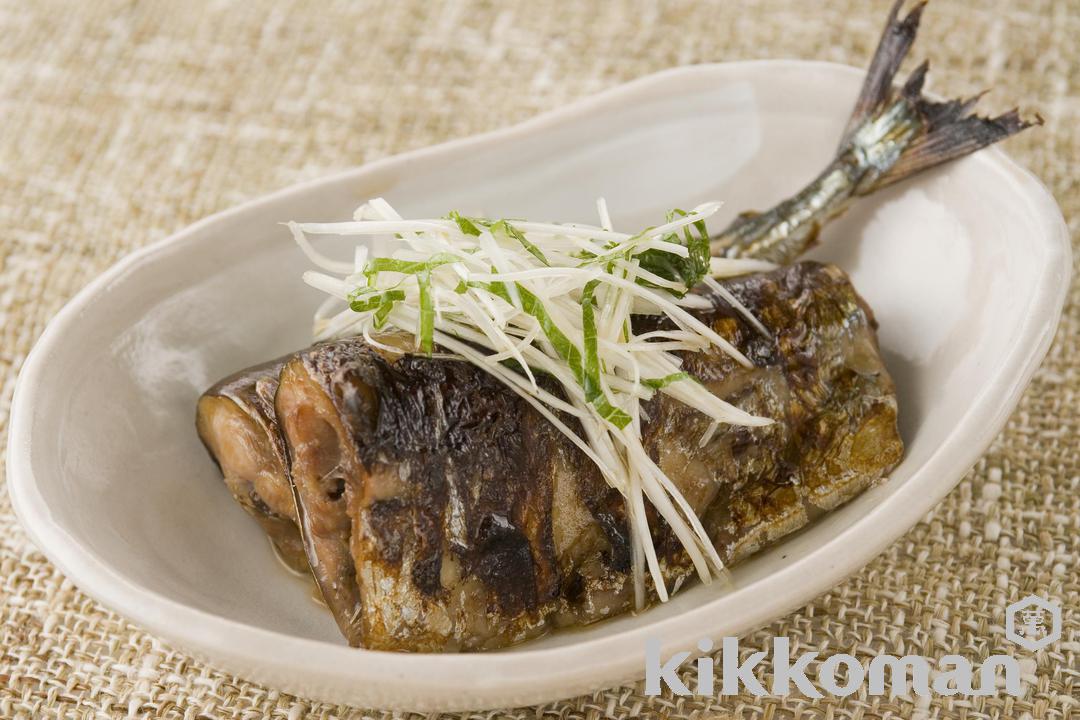 Grilled Pacific Saury in Japanese-Style Sauce