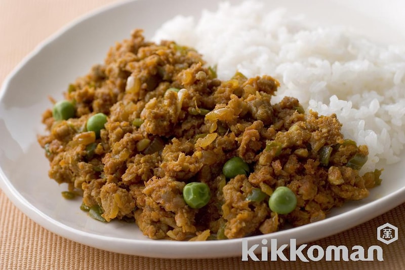 ドライカレー【味つけ簡単!豚ひき肉の定番】