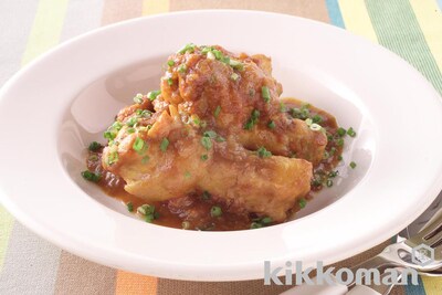写真:鶏肉のカレー煮