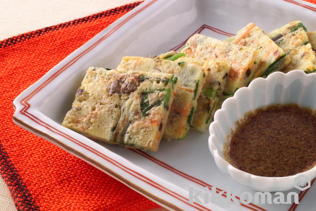 Photo: Clam and Vegetable Korean-Style Pancake