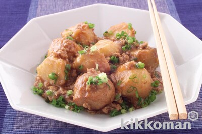 写真:里芋の中華風揚げ煮
