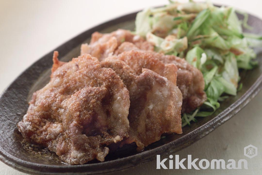 豚肉のから揚げ辛味しょうゆのレシピ・つくり方 キッコーマン ホームクッキング
