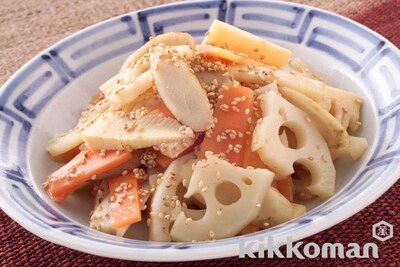写真:根菜の温サラダ