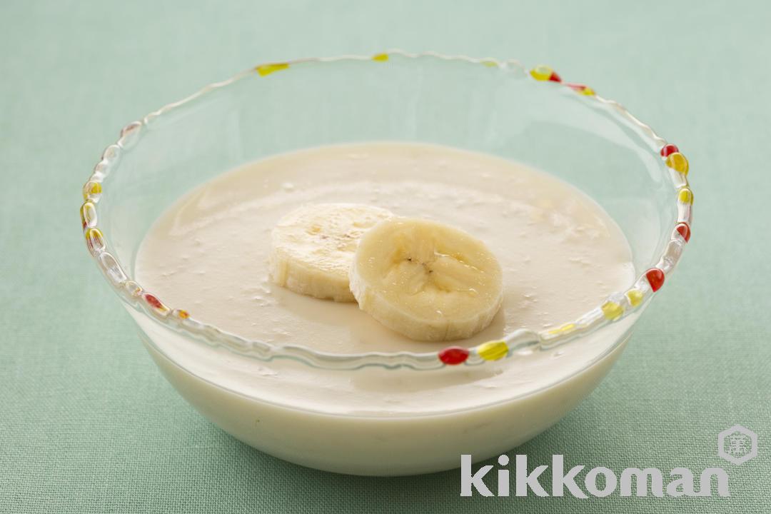 写真：豆乳バナナブラマンジェ