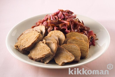 写真:豚肉と赤キャベツのワイン煮