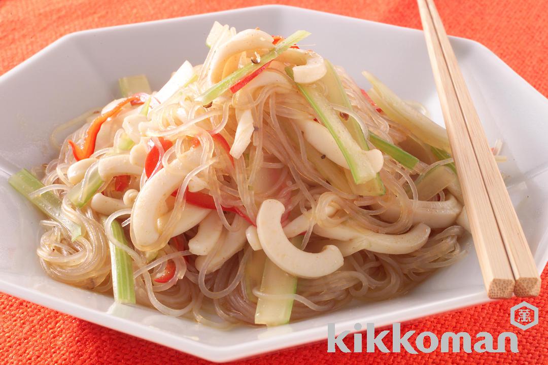 Photo: Squid and Celery with Noodles