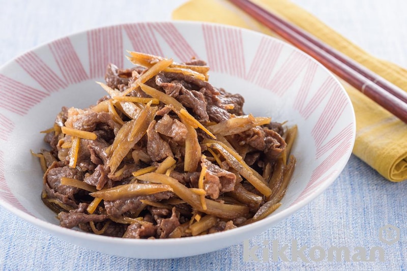 牛肉とごぼうのしぐれ煮【人気の甘辛味!】