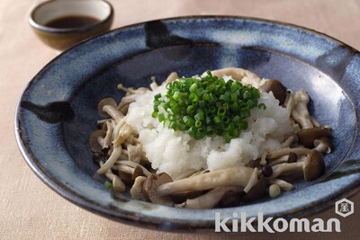 写真:きのこのちり蒸し