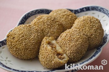 じゃがいものごままんじゅうのレシピ つくり方 キッコーマン ホームクッキング