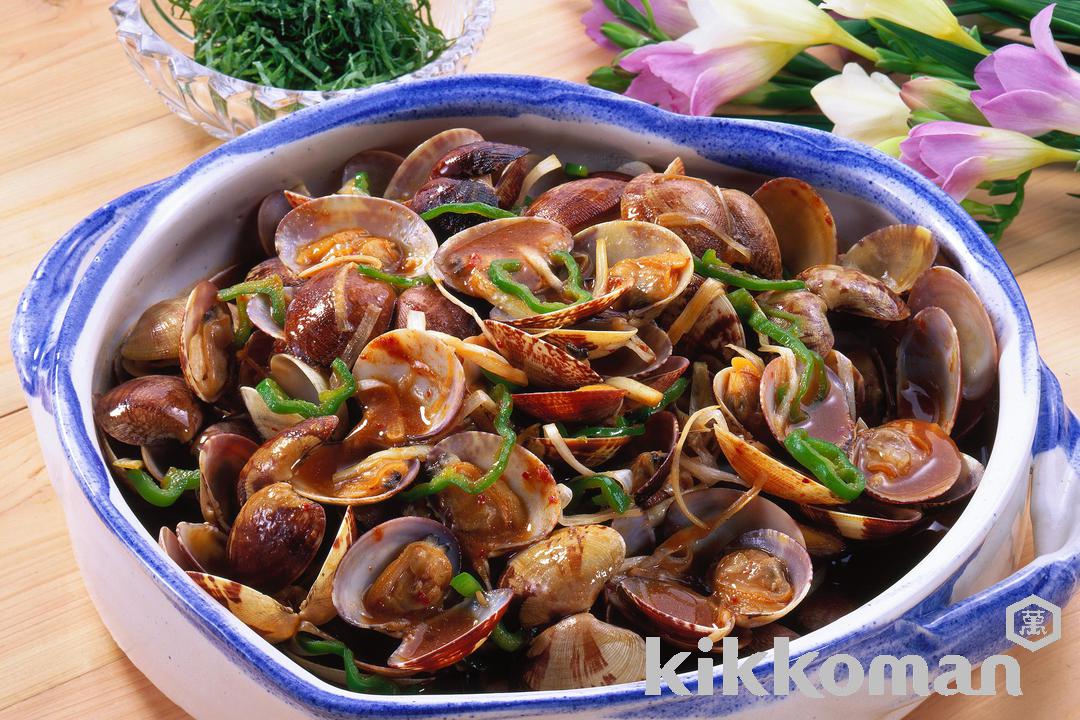 あさりの豆板醤炒めのレシピ・つくり方 | キッコーマン | ホームクッキング