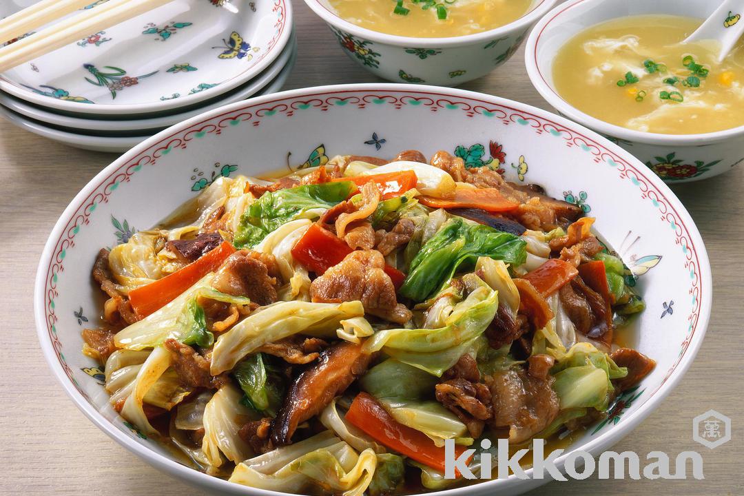 Pork and Cabbage in Oyster Sauce