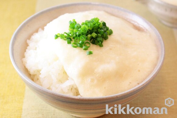 とろろごはん 昆布しょうゆ使用 のレシピ つくり方 キッコーマン ホームクッキング