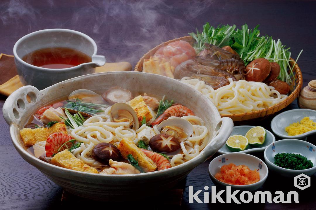 Photo: Clam and Chicken Udon Noodles