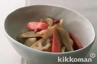 写真:野菜の南蛮漬け