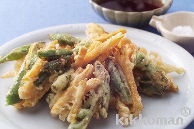 写真:三色かき揚げ