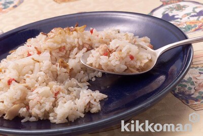 写真:大根と干物の炒飯