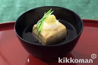 写真:【人気の定番を簡単つゆで】揚げだし豆腐