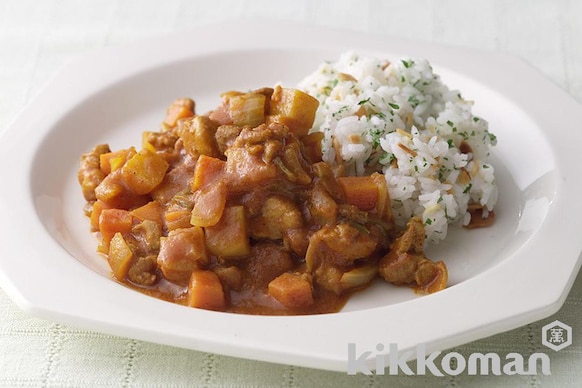 コロコロ野菜のチキンカレーのレシピ つくり方 キッコーマン ホームクッキング
