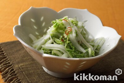 写真:白菜のしゃきっと漬け