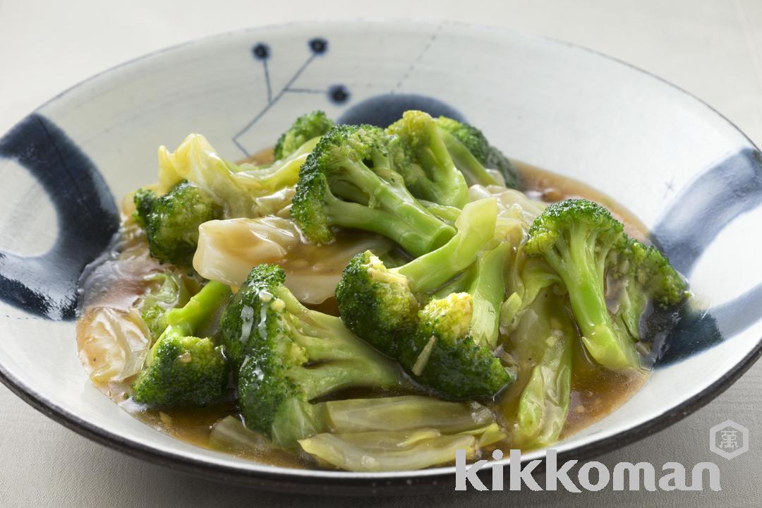 写真：【簡単なのに驚きの味付け】ブロッコリーとキャベツの中華風うま煮