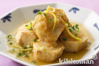 里芋の揚げだしのレシピ つくり方 キッコーマン ホームクッキング