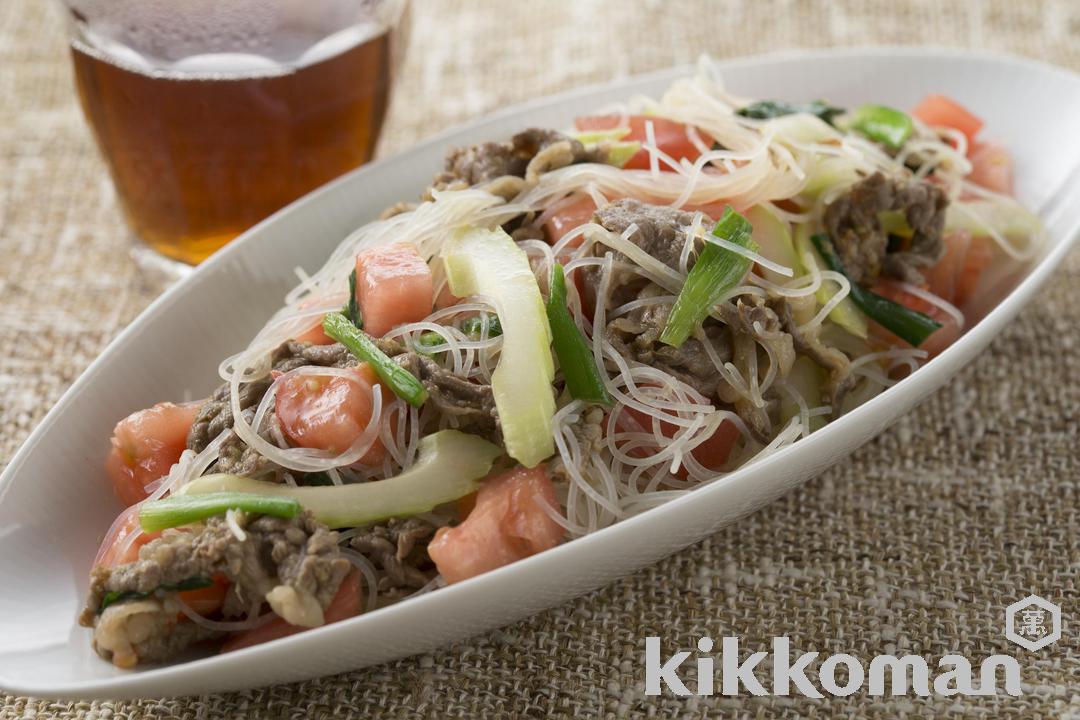 Photo: Beef and Vegetable Rice Vermicelli