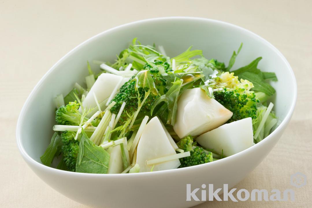 写真：水菜の和風サラダ