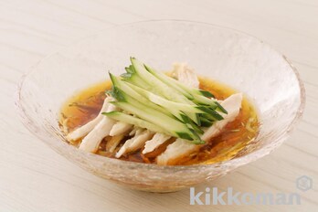 蒸し鶏ときゅうりの酢の物のレシピ つくり方 キッコーマン ホームクッキング