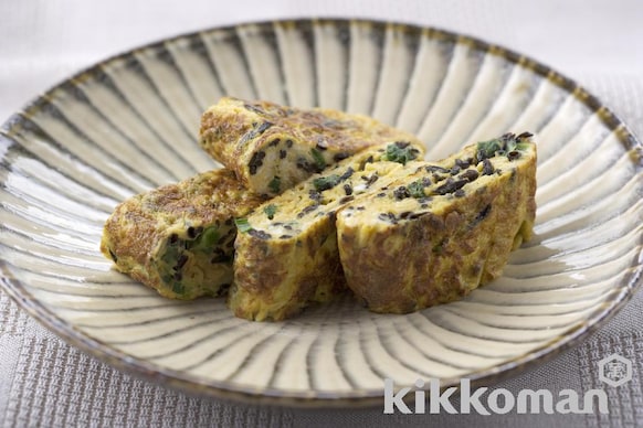ひじき入り卵焼きのレシピ つくり方 キッコーマン ホームクッキング