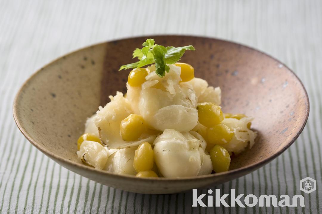 ゆり根の甘煮のレシピ つくり方 キッコーマン ホームクッキング