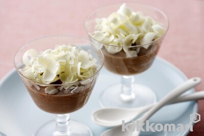 写真:チョコレートムース 赤ワイン風味