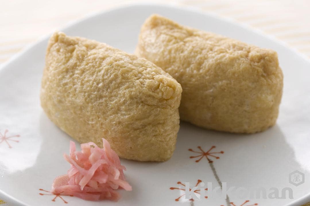 Photo: Stuffed Fried Tofu Pouches (Inari Sushi)