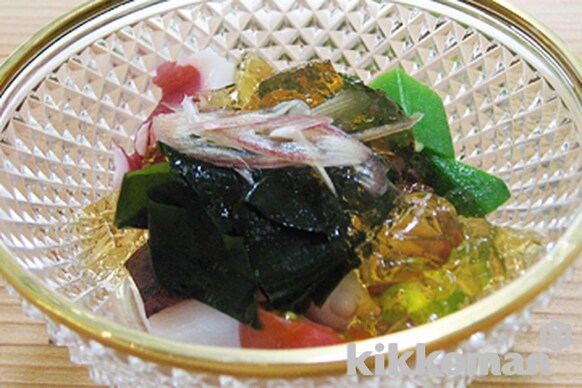 土佐酢ゼリーサラダのレシピ つくり方 キッコーマン ホームクッキング