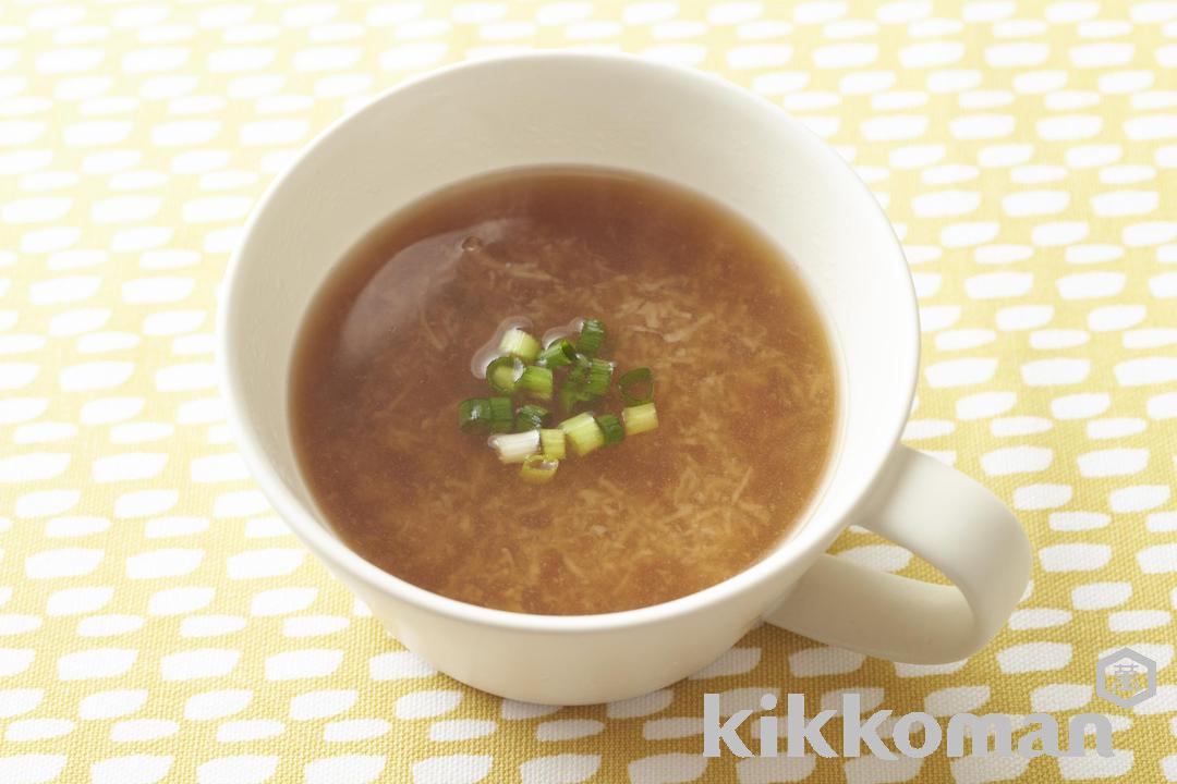 写真：れんこんと生姜のスープ