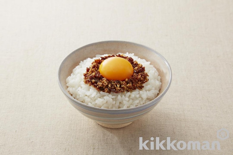 卵かけごはん(サクサクしょうゆ使用)