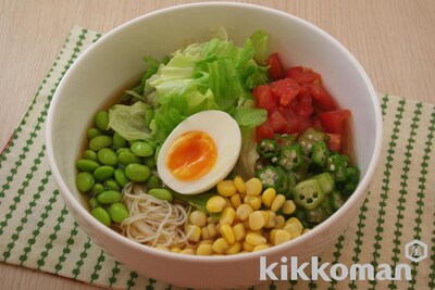 写真:コロコロまぜまぜそうめん
