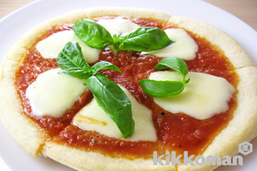 完熟トマトの簡単マルゲリータのレシピ つくり方 キッコーマン ホームクッキング