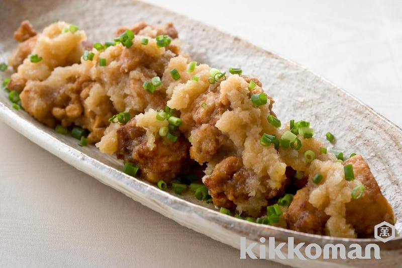 揚げずにカラッ たこの唐揚げおろしポン酢 Macaroni