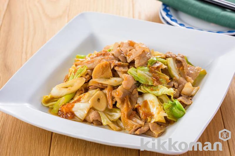 和風回鍋肉(ホイコーロー)【シンプルな調味料で簡単】