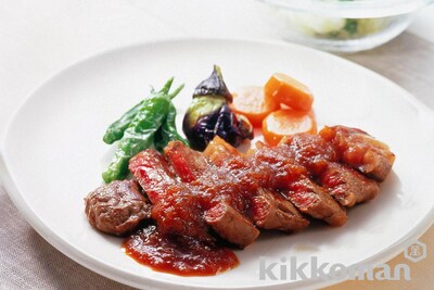 写真:和風おろしステーキ