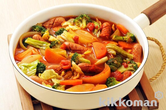 ごろごろ野菜のトマトスープのレシピ つくり方 キッコーマン ホームクッキング