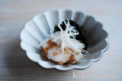 写真:中華風蒸し魚