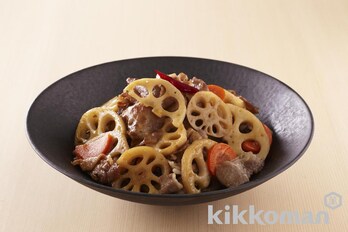 れんこんの香りきんぴらのレシピ つくり方 キッコーマン ホームクッキング